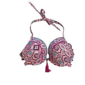 Shade & shore light lift size 34D Bikini Top NWT